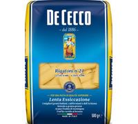 5x De Cecco Rigatoni Italian Pasta No. 24. 500g