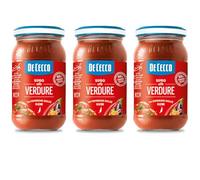 De Cecco Sugo All Verdure - Salsa de verduras (3 unidades, 200 g)