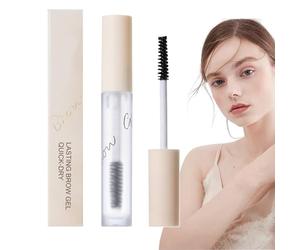 de ceja esponjosa, de cejas sin crueldad con atuendo de larga duración e impermeable, enriquecido con jojoba y aceite de argán (Taupe-Gris)