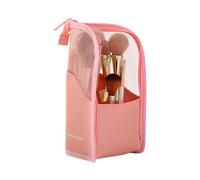 de cepillo de maquillaje - Organizador de pie ligero, de baño de viaje portátil | de almacenamiento cosmético duradera, sostenedor de belleza impermeable, ideal para damas para niñas