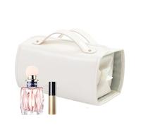de Cepillos de Maquillaje,4 en 1 Bolsillo Grande Impermeable con 4 Compartimentos Desmontables | De Inodoro De Viaje - para Niñas Escuela Casa Baño, Consulte la descripción