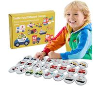 de cerillas - Ayuda de aprendizaje de habilidades cognitivas para niños, juego educativo de reconocimiento de patrones, juego de tabla de aprendizaje de tráfico, juguete práctico para el