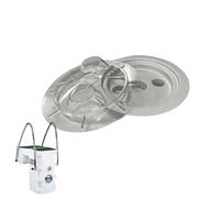 de cesta de skimmer para piscina enterrada, adaptador de filtro | Piezas internas externas de piscina para tubo de agua, interior y exterior, jardinero, tanque de natación