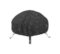 de chimenea - Tapa impermeable y cortavientos | Protector resistente para jardín, barbacoa, fuego, escudo exterior contra los escombros, luz del sol, cubierta de foso duradera Confi