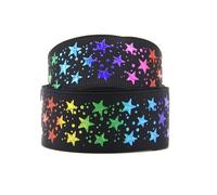de cinta de grosgrain estampada a caliente con , cinta decorativa de poliéster de 25 mm de ancho, ideal para manualidades, arreglos florales, costura, bolsas de regalo y