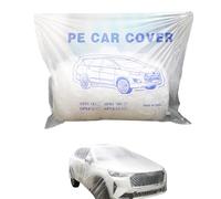 de Coche genérica a Prueba de Polvo, Accesorios para automóviles Transparentes Impermeables - Protección de Lluvia Auto con Banda elástica | para Exterior Interior estacionamiento Garaje