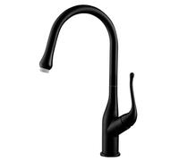 de Cocina con Spray sacado, maricón de Fregadero de la Cocina Grifo telescópico de latón Agua Caliente y Agua fría giratoria de la batería del Grifo de la Cocina del Grifo