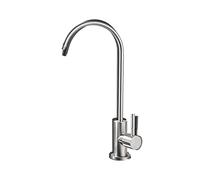 de Cocina de 1/4 "Purificador de Agua del Grifo Directo Purificador de Agua para el Fregadero de Cocina Agua para Beber Purifier Anti-Osmosis Tapsus304 (Cepillado)