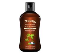 de coco bronceador impermeable | de bronceado | 100 ml Acelerador de bronceado duradero para mujeres y hombres a los que les gusta broncearse al aire libre