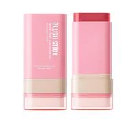 de colorete, barra de maquillaje facial, aplicador de punta de esponja, mezcla de color para mejillas para un acabado brillante natural, rubor crema de larga duración para , bodas