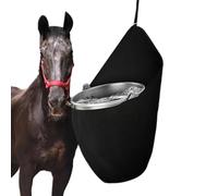 de Comida para Caballos - Soporte Ajustable para Colgar de Agua y Comida | Accesorios de establo para Remolque, solución de alimentación práctica para la Granja o Durante el Viaje