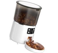 de Comida para Mascotas Desmontable con cámara Dispensador de Alimentos Integrado Control de Aplicaciones Cuencos para Perros y Gatos antiderrames Comedero para Perros y Gatos de Gran Capacidad