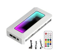 De Computadora Hub Argb, Controlador Argb Para PC De 8 Puertos, Algoritmo PRISM CONTROL DE TEMPERATURA INTELIGENTE INTELIGENTE, Software, Hub De Ventiladores RGB, Controlador De Enfriamiento Para