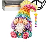 de con cuentas 3D, haz tu propia muñeca de con cuentas brillantes, juego de manualidades y arte creativo para niñas de 5, 6, 7 y 8 años, regalo ideal