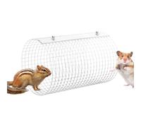de Conejo - Juguete de enriquecimiento de Metal Transpirable para Animales - Tubo para Conejillos de Indias para Conejillos de Indias Gerbille Conejo hámster hurón Erizo Chinchilla