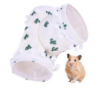 de conejo | Suministros plegables para mascotas de 3 vías | Bunny Tubes Juguetes de ratón para ratones para mascotas, para interiores, jaulas, hábitat, escalada, sueño, gerbi