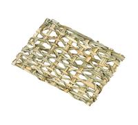 de Conejo - Tip de de Refugio Tejido a Mano Pequeños Mascotas Natural Grass House | de Juguete de Mascar Conejo, Hábitat Interactivo para Conejos Hamsters de co