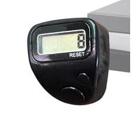 de contador de dedos, ajuste cómodo, elástico, contador de clicker manual para tejer, para biblioteca, camping, senderismo, ganchillo, artículos de , conteo de golf, entrenamiento, pesca
