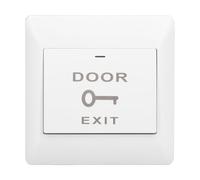 de control de acceso de interruptor 12V 3A Puerta Salida de la puerta Recepcionista Botón de liberación de la puerta inteligente Restablecimiento automático Aplicación Wifi