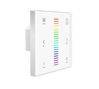 de control de L-BUS 12-24V pantalla táctil de vidrio de pared E1 atenuador E2 CT E4 RGBW E5 RGBWW controlador de tira de luz(E4 RGBW)