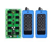 De Control Remoto Inalámbrico RF 10 Canales, 12 V CC, A, Código Aprendizaje Individual, Luz/lámpara/banda LED SeñAl Estable, Respuesta RáPida.(Set-2)