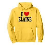 DE CORAZÓN, Amo A Elaine. Sudadera con Capucha
