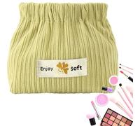 de cosméticos de Pana, de Maquillaje de Pana, de Maquillaje pequeña y Suave de A - Espaciosa organizativa portátil para Horquillas, círculos, Verde, Consulte la descripción