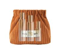 de cosméticos de Pana: Organizador de Maquillaje pequeño y Suave, portátil espaciosa, Bola de Almacenamiento Duradera | Horquilla Diadema joyería hisopo de algodón lápiz Labial Gafas