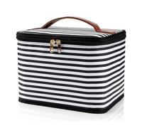 de cosméticos de Viaje para Mujer, Organizador de Maquillaje, de Maquillaje, de cosméticos de Viaje, de Maquillaje Lavable, organizadora de Maquillaje con Divisor,