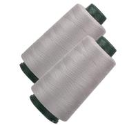 de costura de alta velocidad, 2200 meters Sewing Threads, Durable Overlock Threads, Sewing Machine Thread Spool, poliéster Thread 11 x 5,5 cm