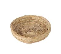 de cría, Casa de pájaros para la cría, de pájaro de Paja de Base Plana, Refugio para pájaros para Periquito Canario, colibrí, Periquito, Accesorios para Jaula de pájaros, cabaña para pájaros