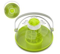 de cría de araña, Mini casa Transparente para Mascotas con Agujeros de ventilación, contenedor de de Seda, terrario de Reptiles, de incubación para Serpientes, lagartos,