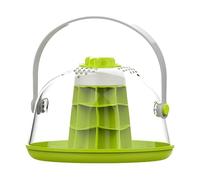 de cría de arañas, Jaula Transparente para hábitat de alimentación de Reptiles para Mascotas pequeñas | Mini Tanque de cría de Animales para lagartijas Transparentes, Ron, Caracoles, Tortugas