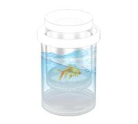 De Cría De Peces - PP 14,3x9,3cm Incubadora para Acuario | Separador De Aislamiento Betta Y Guppy | Tanque De Eclosión Transparente para Gambas | Accesorio Pecera Reproducción