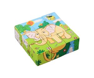de Cubo de Madera | Juguete Educativo para Estimulación Temprana,Juego Educativo de Ingenio - para Niños, Preescolar, Jardín, Guardería, Aula, Escuela, Habitación, Sala de