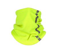 de cuello Mascarilla transpirable Bufanda a prueba Lavable Reutilizable Calentador de cuello, verde fluorescente