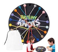 de Cuerda - Juego de Cordones, Juguete portátil Entrelazado, Accesorio Divertido y Duradero | Actividades de Viaje de formación para desarrollar Habilidades de Aprendizaje