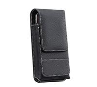De Cuero para Cinturón con Bolsillo para Tarjetas Y Soporte Protector