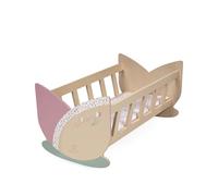 DE CUEVAS TOYS- Cuna Muñecas, Color Rosa, Grande (55174)