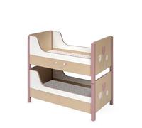 DE CUEVAS TOYS- Litera Madera Muñecas, Color Rosa, Grande (54274)