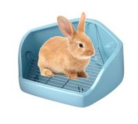 de de Conejo, Bandeja de Esquina para Inodoro, de para Conejos, Bandeja para Mascotas pequeñas, de Alambre extraíble, Entrenador de Orinal para Chinchilla