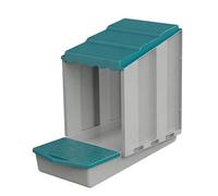 de de pollo individual - Roll Away Hen Laying Box for Clean Egg Collection | Stainless Steel Poultry Nestings Ducks, Geese, Quail | Waterproof Brooder House Accessory Backyard Farms and