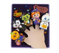 de Dedo de Animales de Dibujos Animados - Juego de de Dedo Lindas de Dibujos Animados para niños, maravillosas, Juguete Interactivo 5X para la Escuela de Fi