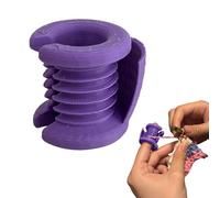 de dedo guía de para crochet y tejido Protector de dedo ergonómico y guía de de tensión ajustable para puntadas uniformes Accesorios para manualidades Impresión 3D