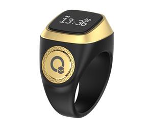 - de Dedo Inteligente, Medidor de Dedo Electrónico Recargable 40 mAh | Inteligente General para Hombres, Anillos Que soportan Mucho, Pantalla Clara, 5 recordatorios de Felicidad