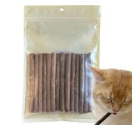 de dentición para Cachorros en Crecimiento, 14 palitos de dentición Naturales | Palitos de matón para aliviar el estrés, Juguetes masticables para Mascotas, golosinas de dentición para Cachorros