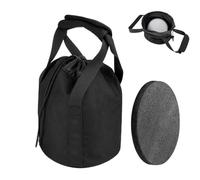de deporte para golpes de bolas, de deporte de 20 x 15 x 15 cm, de transporte de poliéster, soporte de equipo duradero con almohadilla de espuma, asa cómoda, almacenamiento portátil