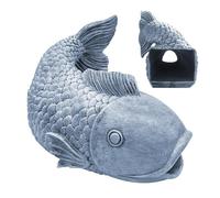 de desvío de agua de lluvia | Extensión de canalón de lluvia en forma de - Escultura dinámica Piedra de riego para riego de jardín, mejora del césped al aire libre