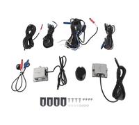 de detección de Punto Ciego Asistente de monitoreo BSD de Alta precisión Asistente de Cambio de Carril con Alerta de zumbador LED para automóviles Camiones SUV Plástico Metal