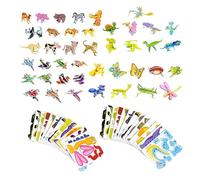de dibujos animados para, de dibujos animados educativos - Juguete educativo de de papel - 100 piezas Dinosaurios Animales Aviones Aprendizaje